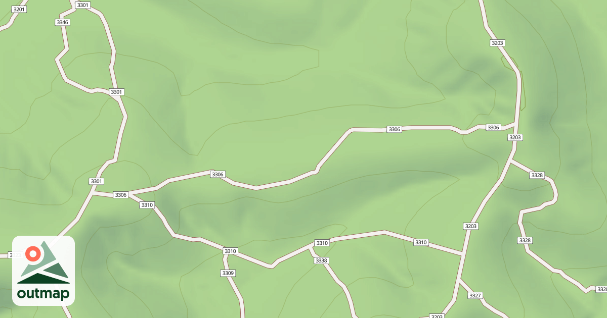 Map of USFS Motor Vehicle Use Map Trails 19789