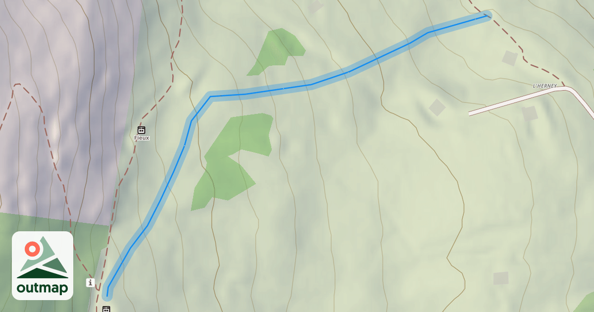 Map of La Croix