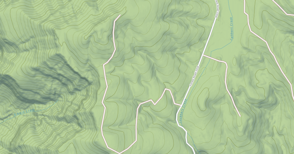 Map preview of OL LOCKHART NO. 3
