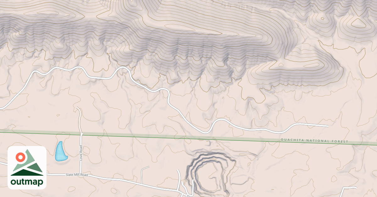 Map of NELSON MTN