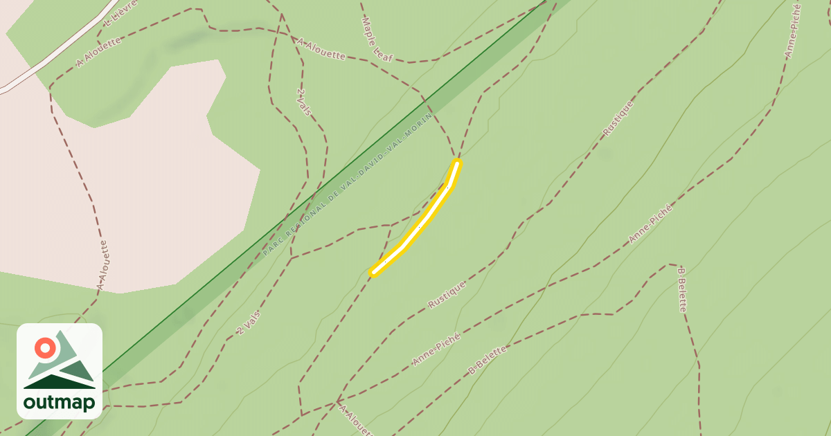 Map of A Alouette