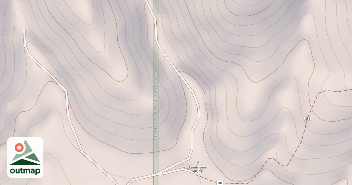 Map of LANDSMAN CAMP