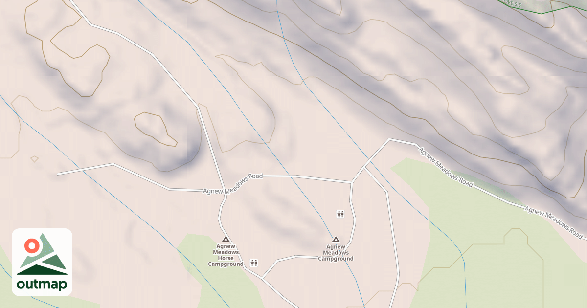 Map of AGNEW MDWS CG Q-035