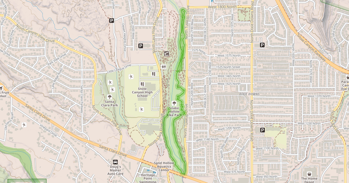 Map preview of NICA Loop Trail