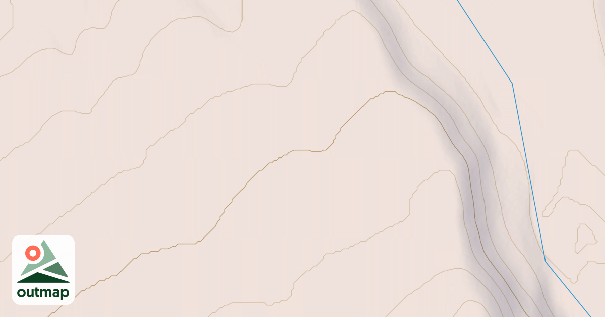 Map of Copper Lake Trail