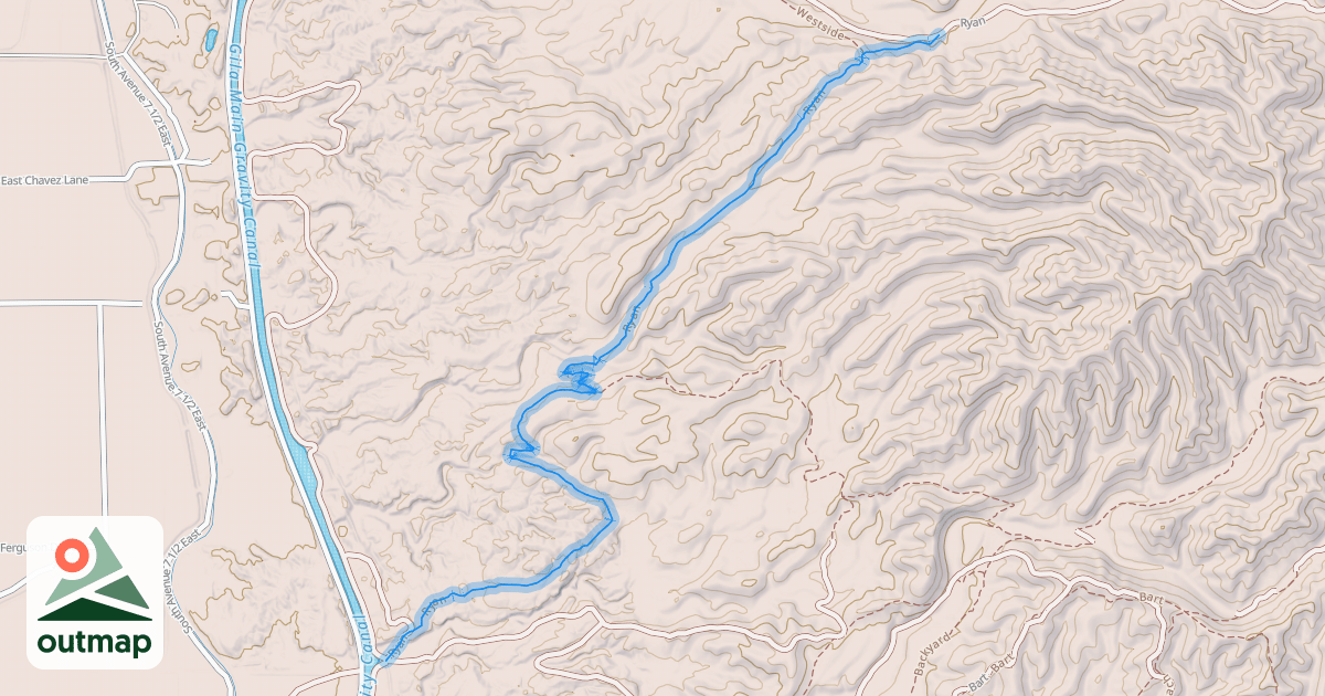 Map of Ryan