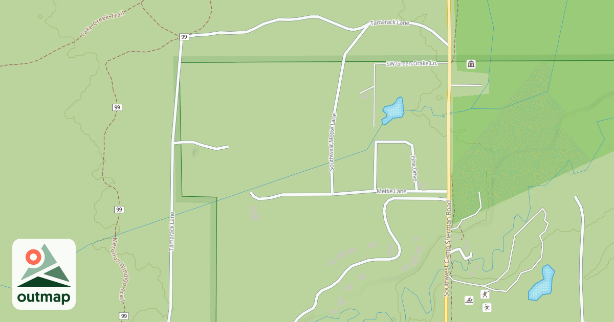 Map of TAM LANE