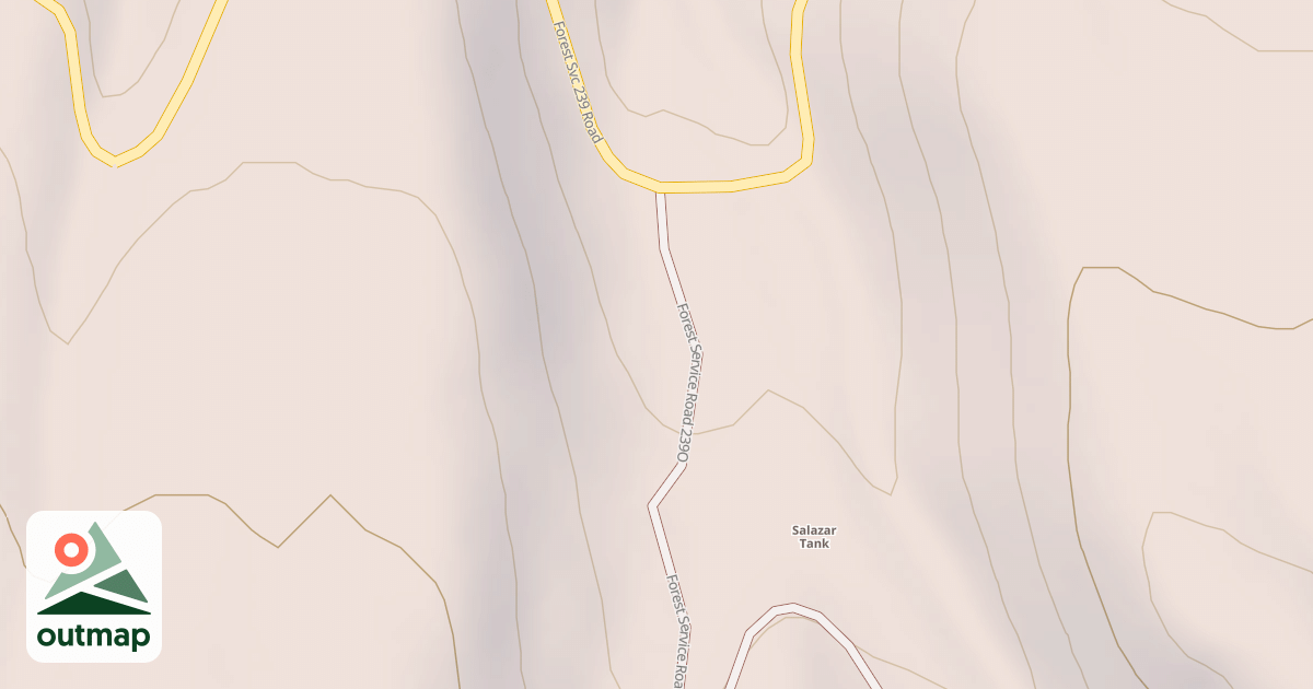 Map of USFS Motor Vehicle Use Map Roads {0450C469-1120-41E4-8A64-39FD94383B7A}