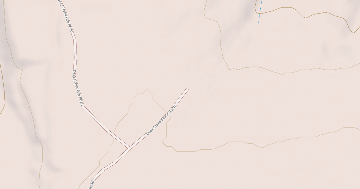 Map preview of DEER CREEK FIRE-A