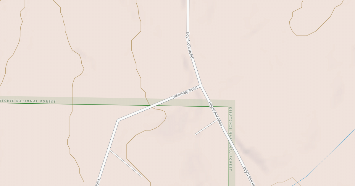 Map preview of USFS Motor Vehicle Use Map Roads {8BC3B49E-DA0D-4E12-A2C4-5EC6ECAE7D85}