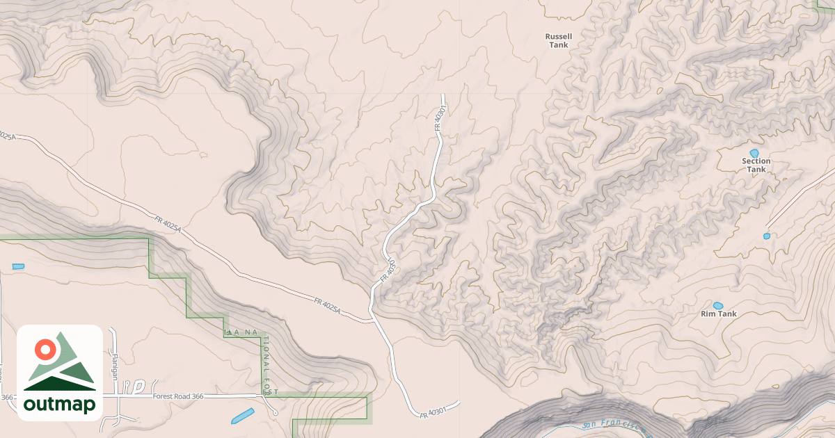Map of 4030 I