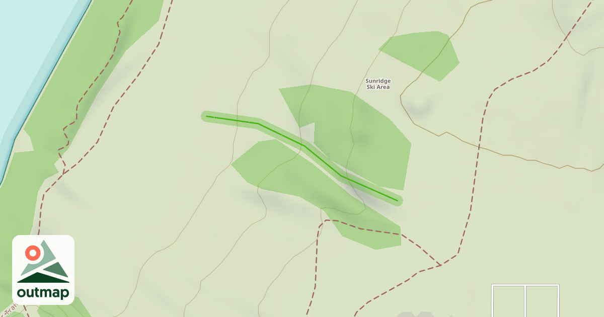 Map of Andy's Gully