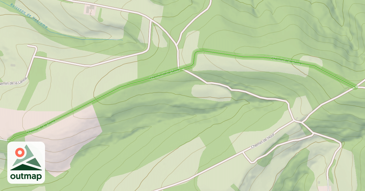 Map of Chemin de la Serre