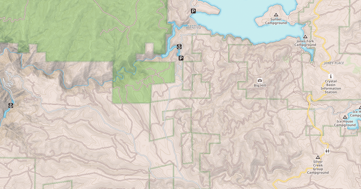 Map preview of BRYANT SPRINGS