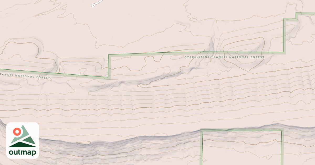 Map of BIG HORNE