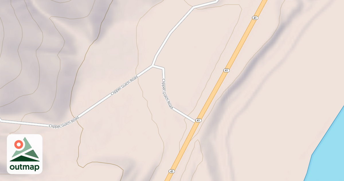 Map of BLM National GTLF Public Motorized Roads bc50d55c-a25f-4226-aa97-98240240d977