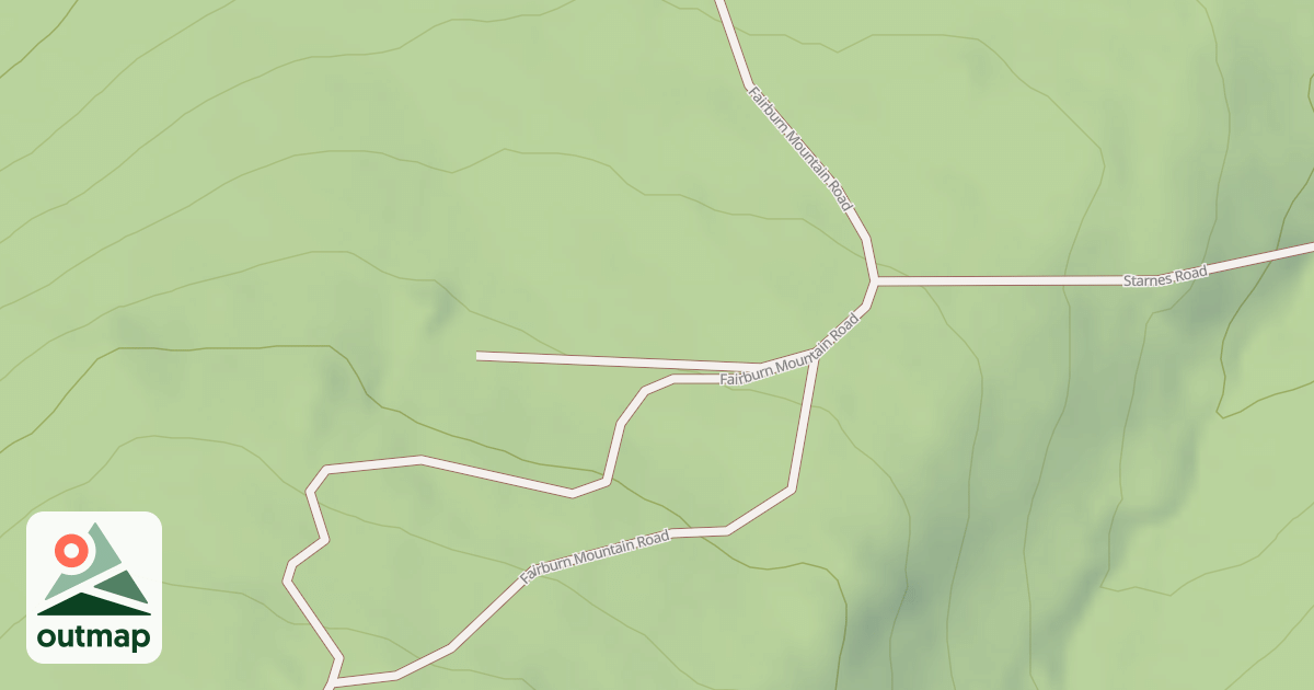 Map of FAIRBURN SPUR