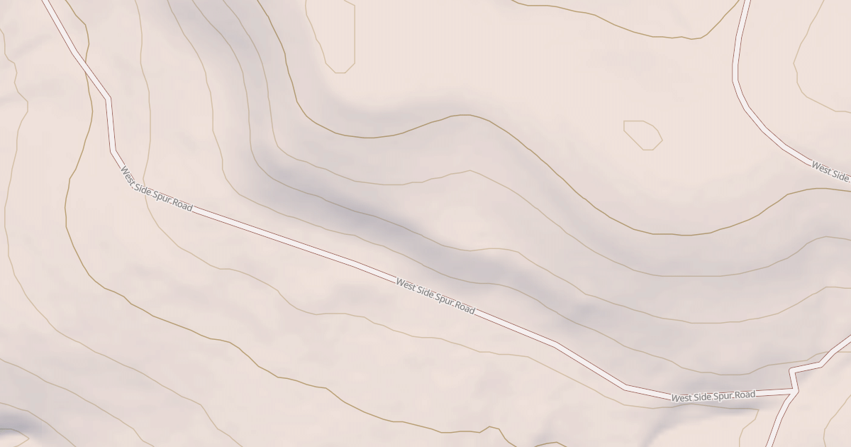 Map preview of WEST SIDE SPUR