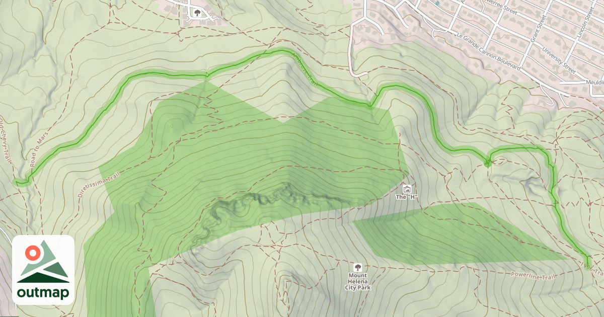 Map of Ambrose Trail