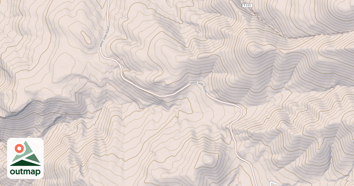 Map of WEST SIDE RD