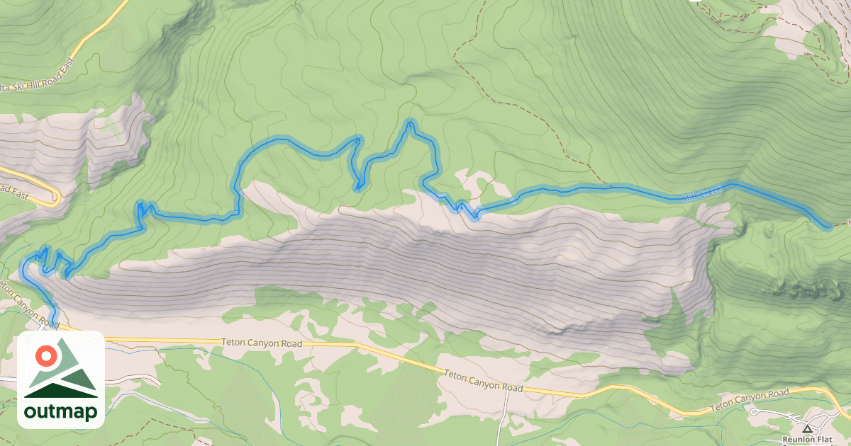 Map of Mill Creek