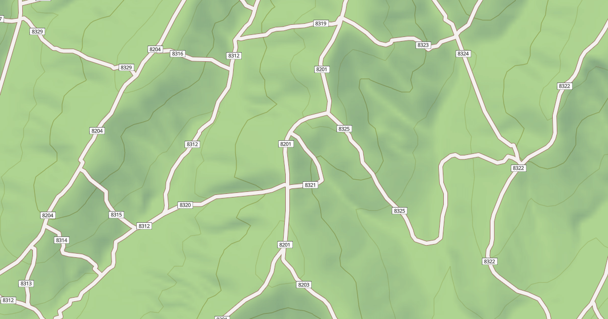 Map preview of USFS Motor Vehicle Use Map Trails 19057