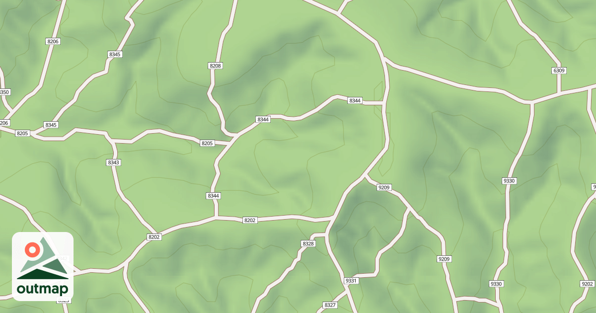 Map of USFS Motor Vehicle Use Map Trails 20222