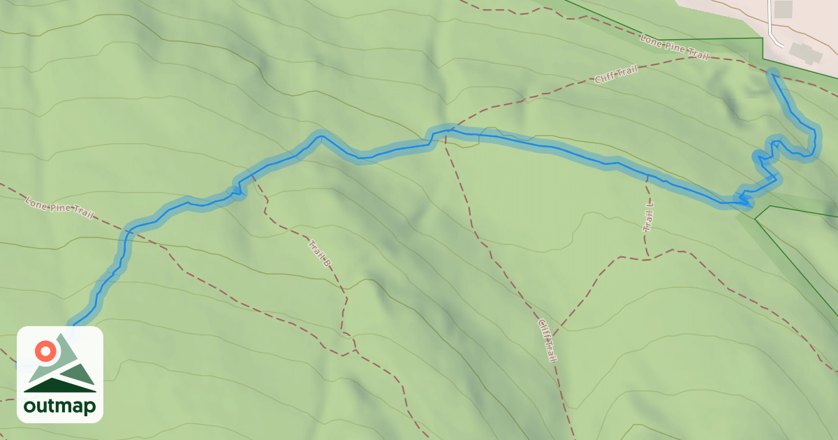 Map of Trail A