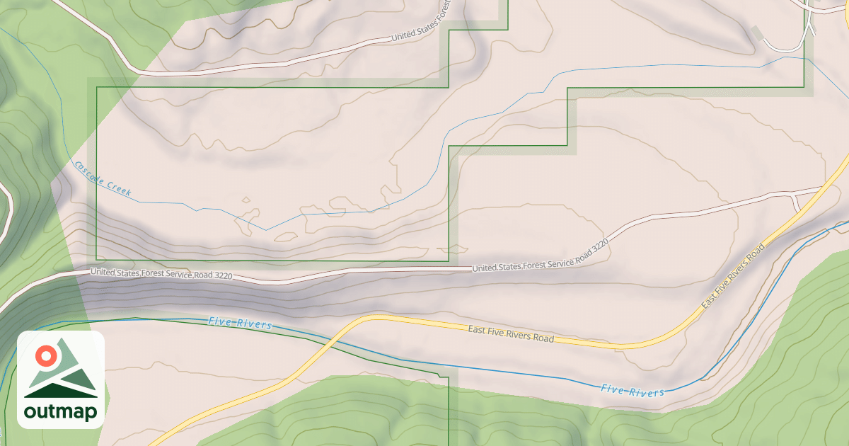 Map of SIETZ RIDGE