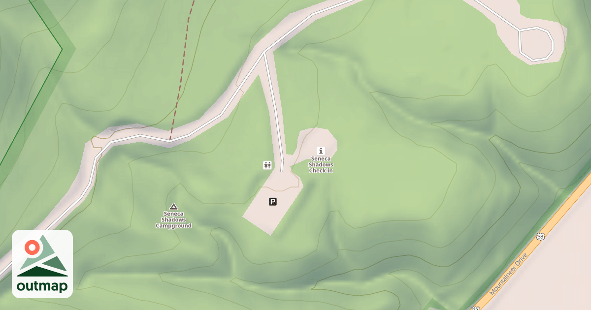 Map of SENECA SHADOWS CG SPUR CA