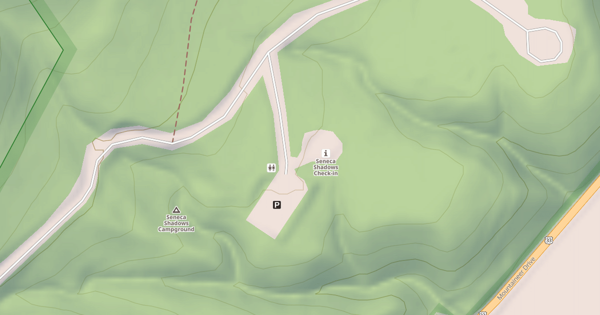 Map preview of SENECA SHADOWS CG SPUR CA