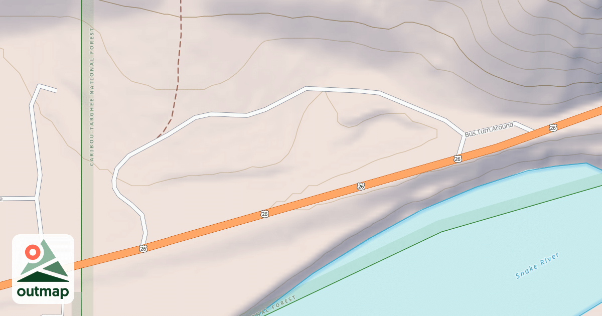 Map of ALPINE ADMIN SITE