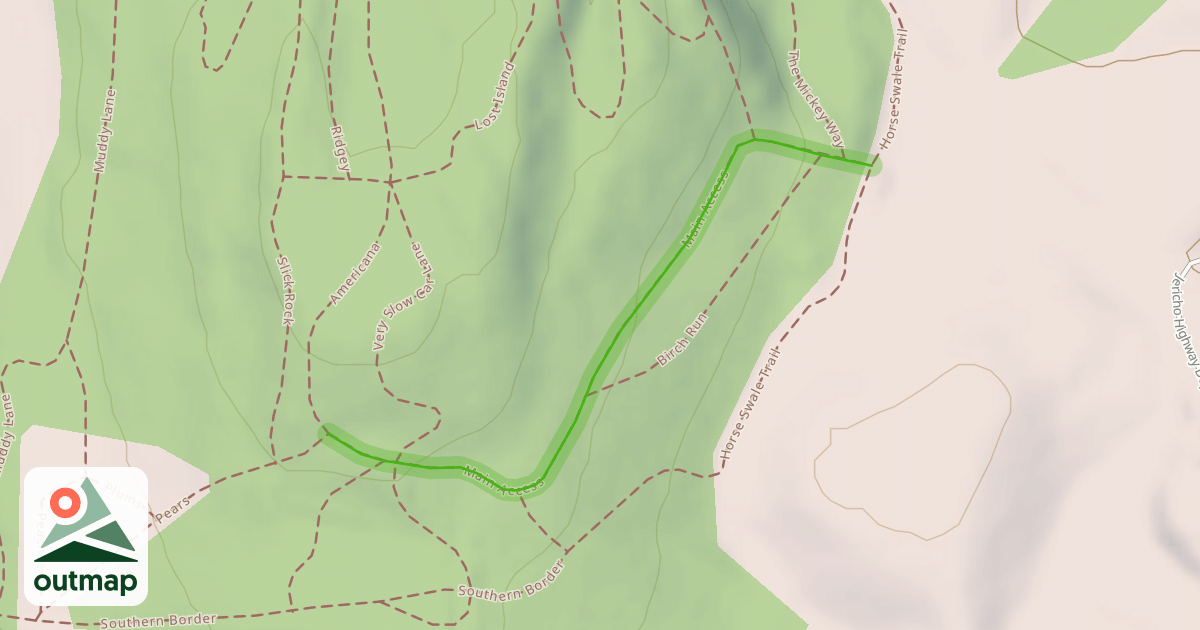 Map of Main Access
