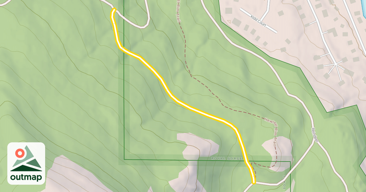 Map of Castle Pass CP2