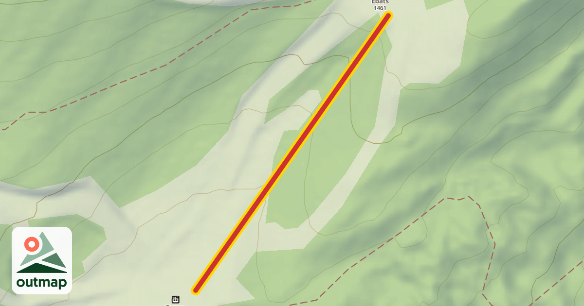 Map of Col des Ébats