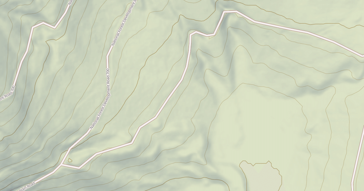 Map preview of TONASKET MTN/ AENEAS CREEK