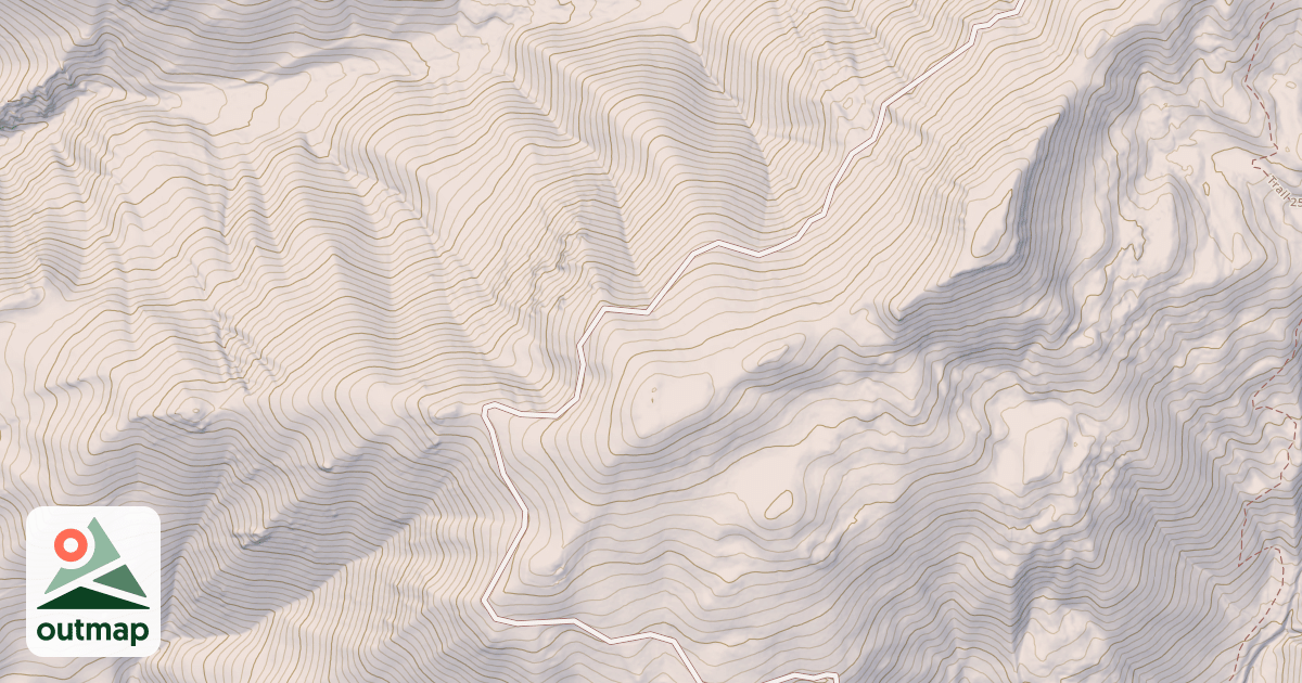 Map of Brownlee Ck/Grade Ck Conn