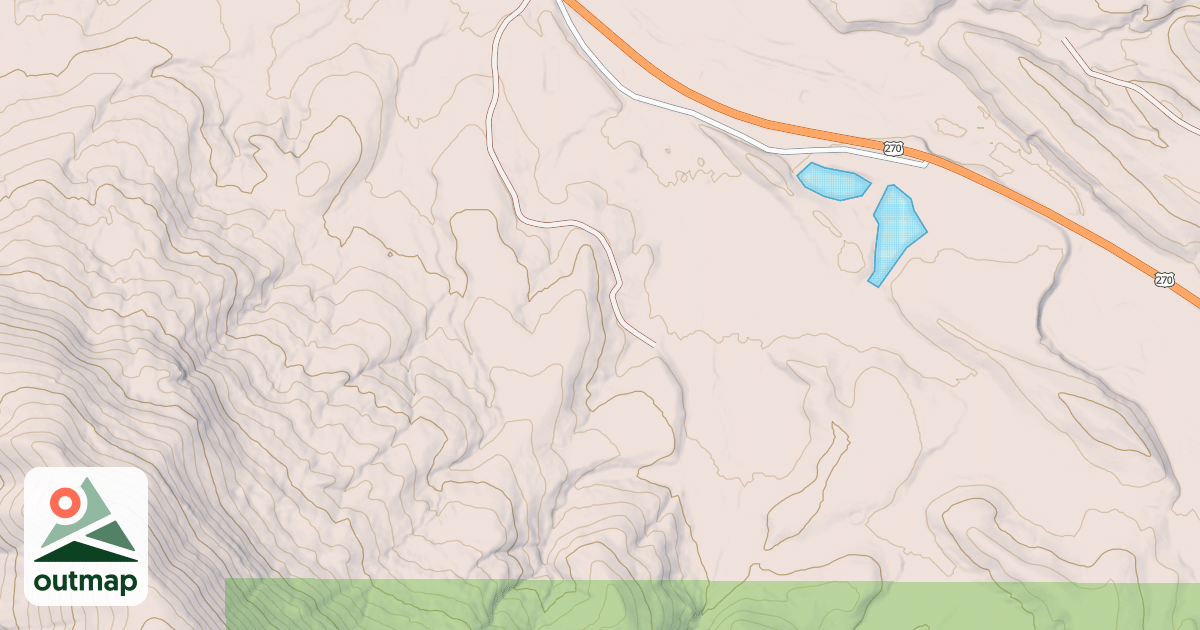 Map of UPPER RAY