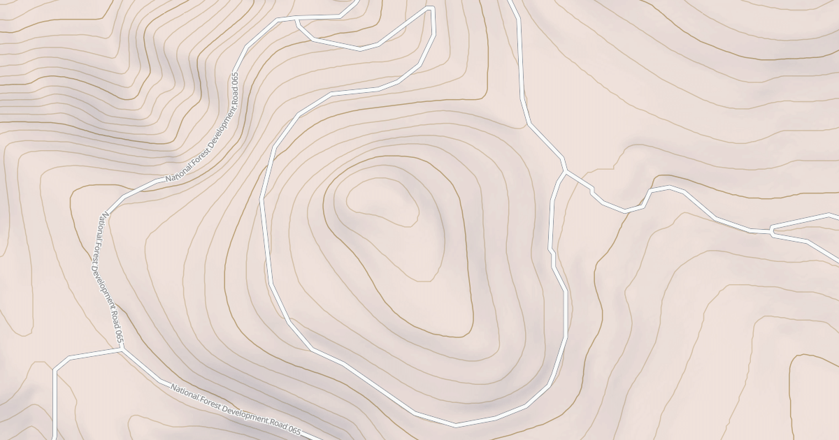 Map preview of USFS National Forest System Roads {5580D315-6F48-43A9-8D95-1CABAA85D95A}