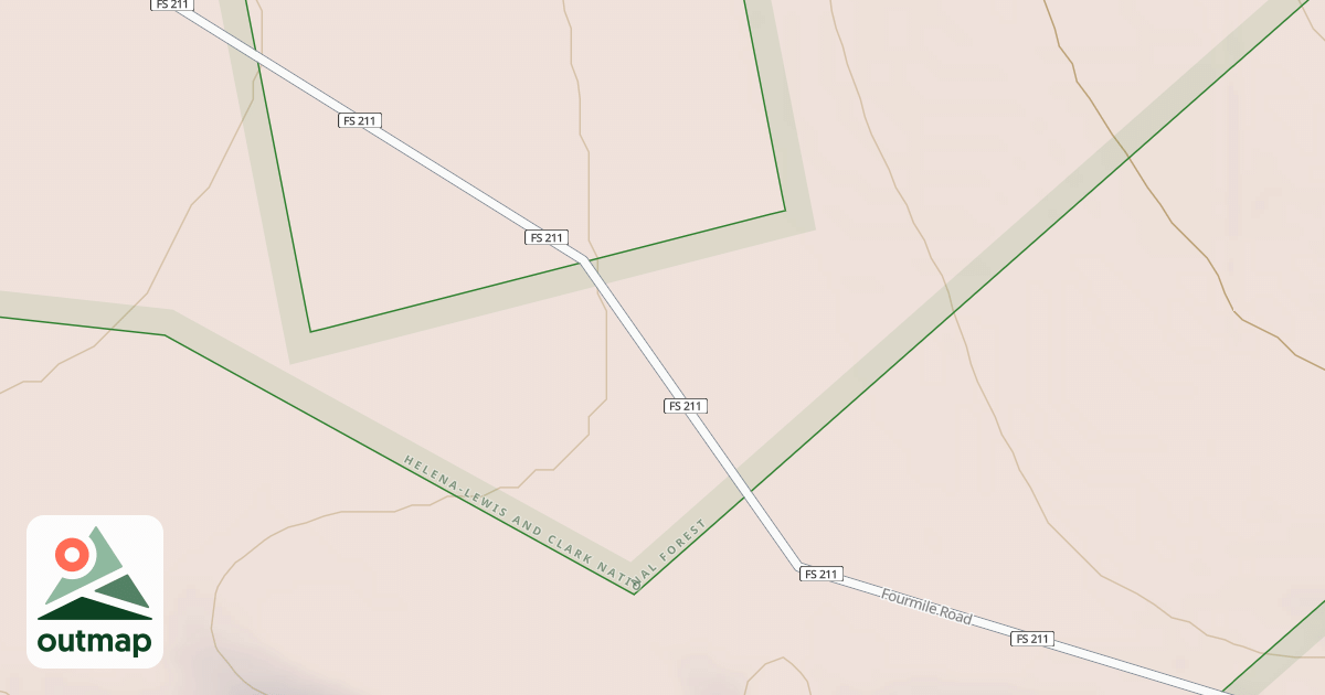 Map of FOURMILE