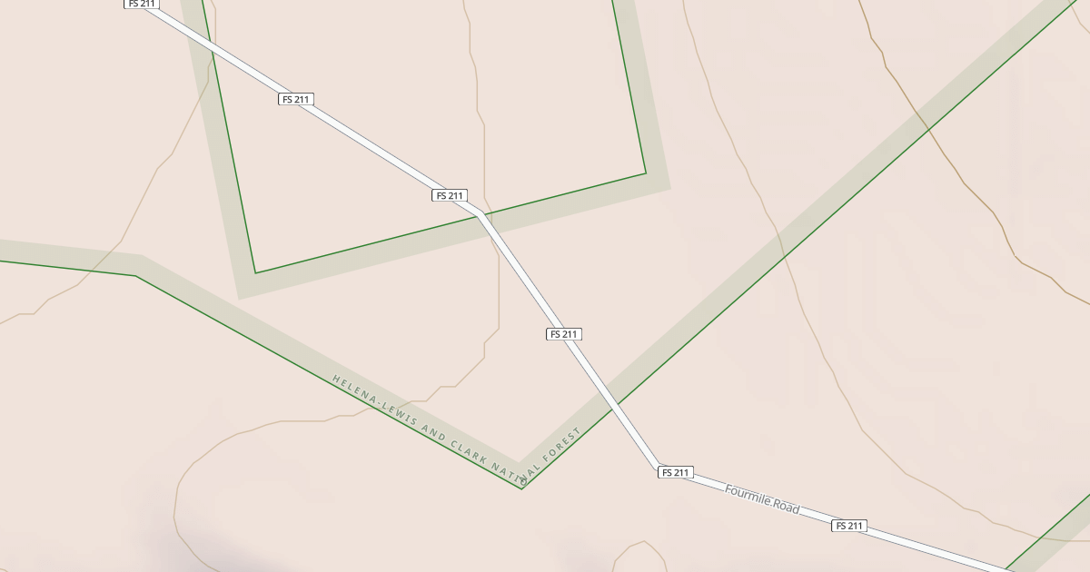 Map preview of FOURMILE