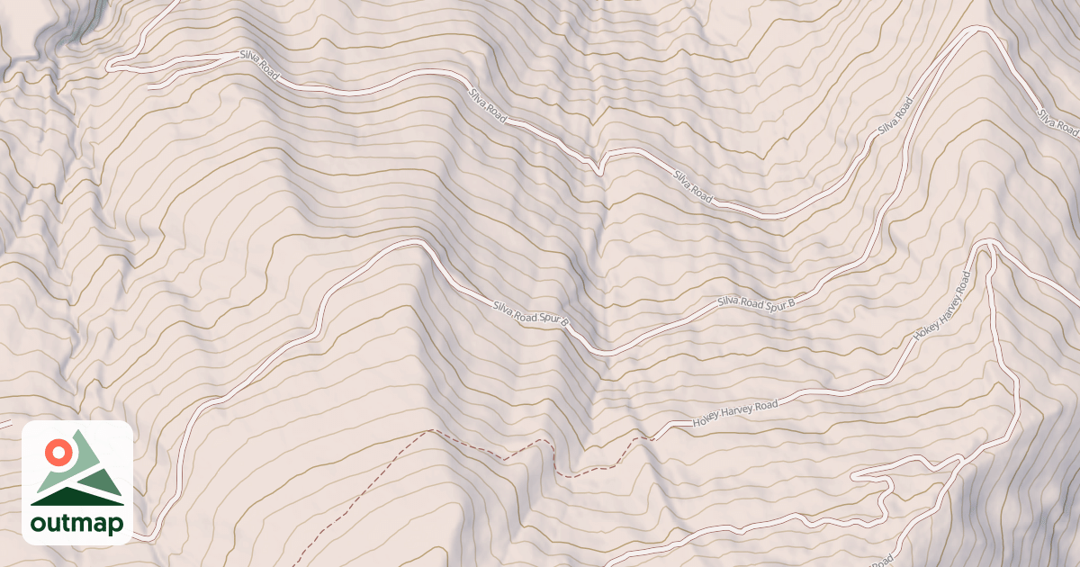 Map of SILVA SPUR B