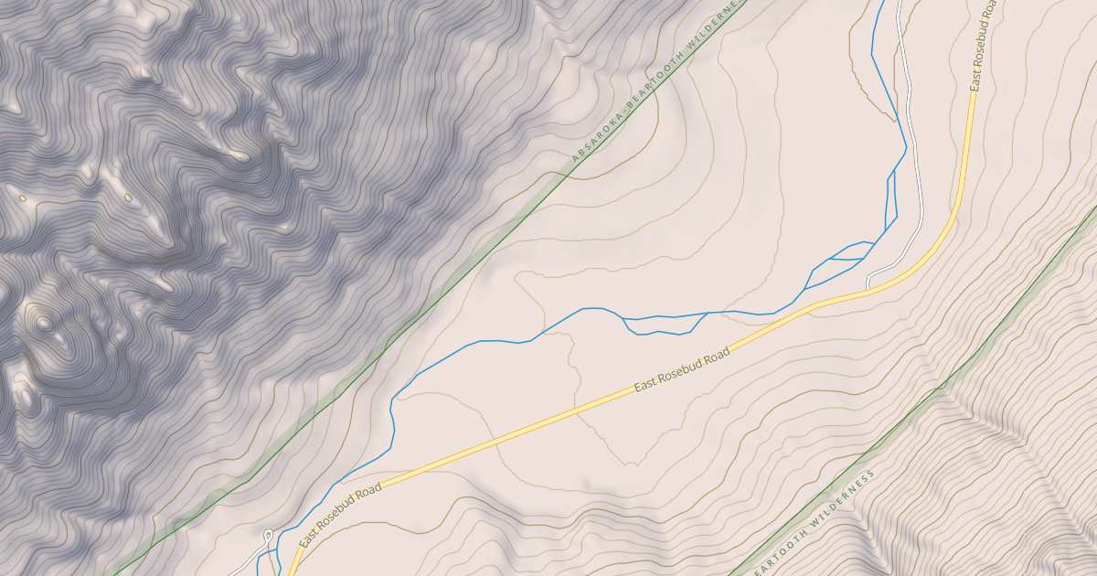 Map preview of POWERLINE ACCESS