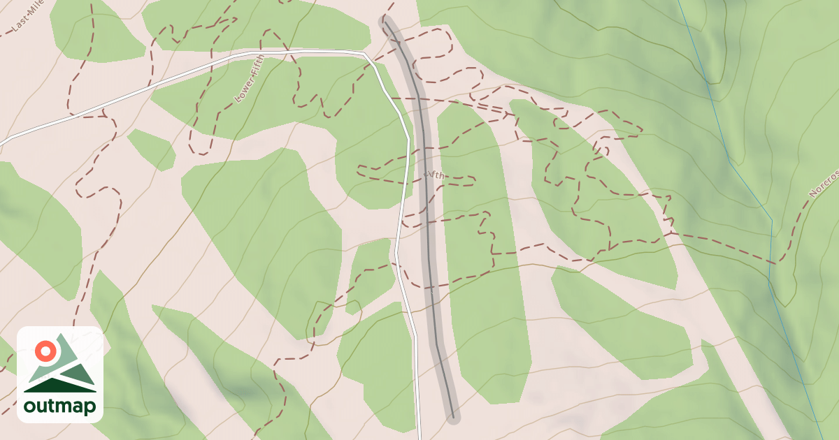 Map of Fifth Ave.
