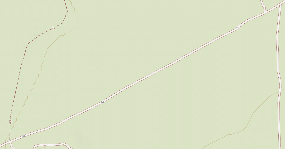 Map preview of Cline Buttes Shared Use Rd 37