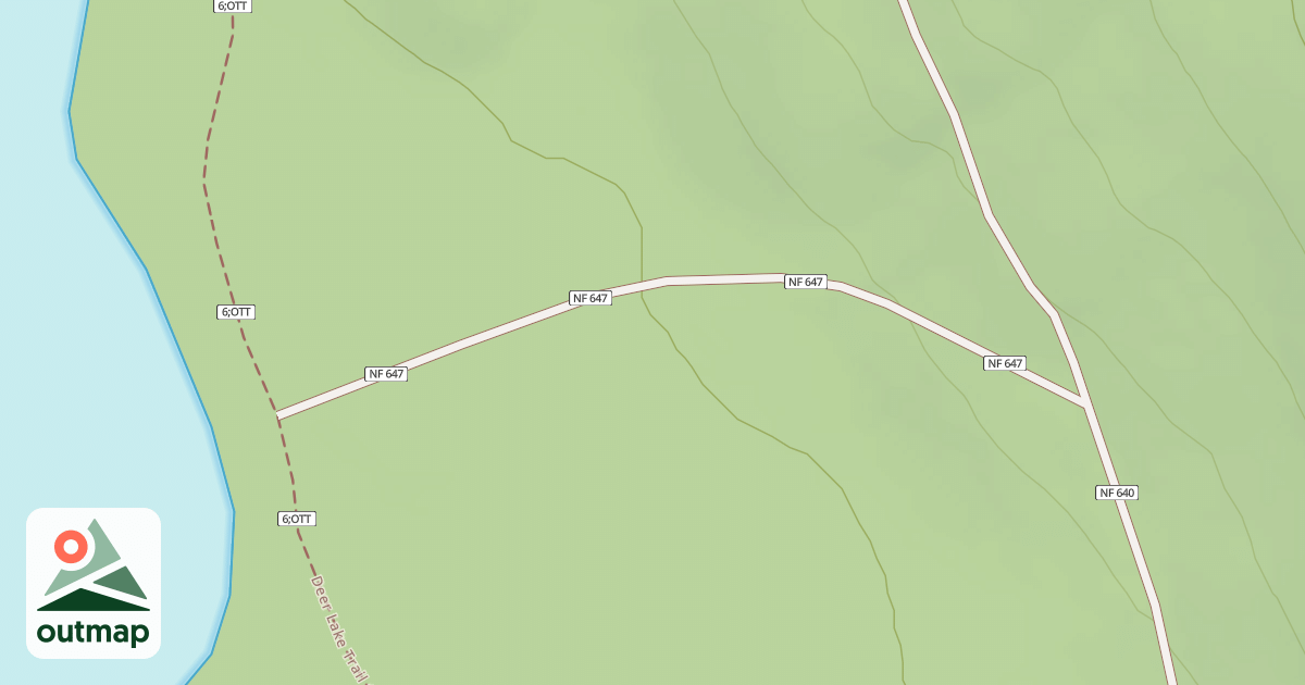 Map of DEER LAKE