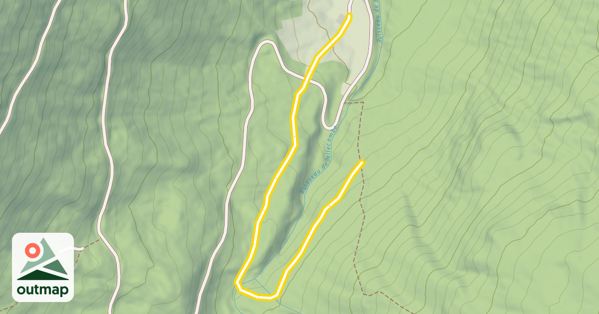 Map of La Boucle du Plan