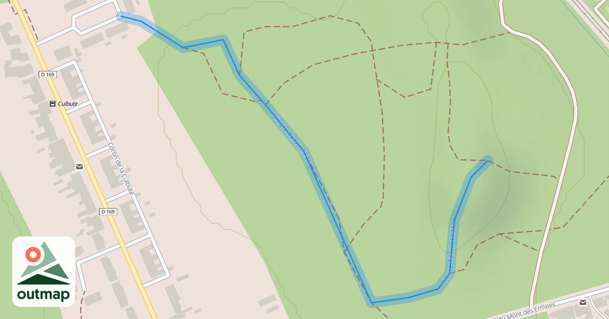 Map of Single Terril 173A