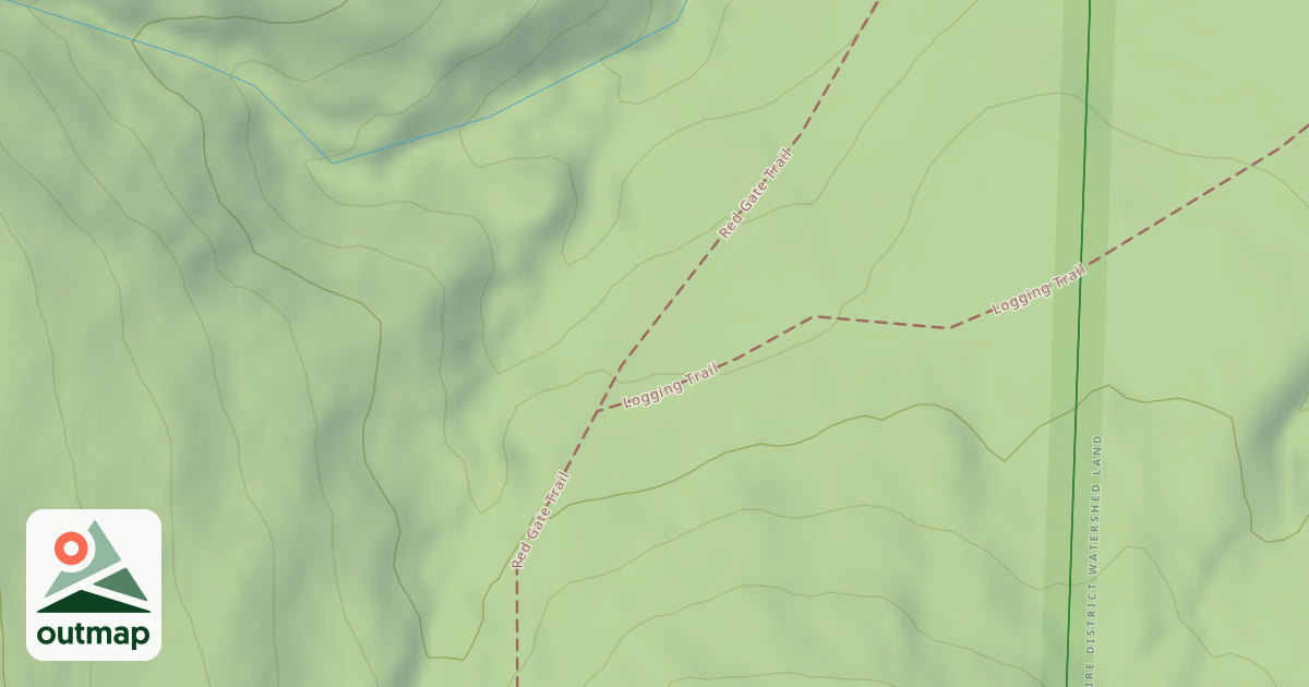 Map of Red Gate