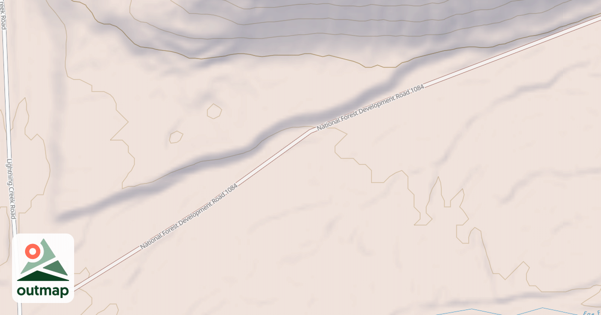 Map of EAST FORK
